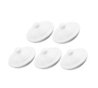 OFFSCH 5 pièces Lot de Couvercles Émail pour Tasse à Thé et Bouteille Eau Couvercle de Remplacement Porcelaine Adapté Aux Tasses Kung Fu Tasses Céramique et Gobelets Blanc