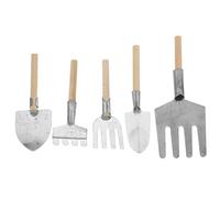 OFFSCH 5 Pièces Mini Outils Jardinage et Pelle Multifonction Légère pour Plantes Pot Art Bonsaï et Accessoires Photo Décoratifs