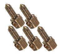 OFFSCH 5 Pièces Vis de pour Archet Ajusteur de Tension des Cordes pour Violon Alto Violoncelle de Remplacement Durables et Précises