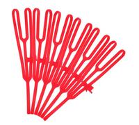 OFFSCH 6 Pièces Marque-page en silicone marque-pages créatifs signet de Marque-page en forme de Marque-page en caoutchouc souple marque-pages en silicone signet drôle rouge
