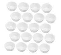 OFFSCH 600 Pièces Caissettes à Muffins Papier Blanc Résistantes Graisse Support pour Cupcakes et Desserts Faciles à Séparer Utiliser Adaptées Cuisson Au Four
