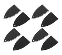 OFFSCH 8 pièces Cache Truss Rod Guitare Électrique Plastique Protection Réglage Facile pour Basses avec Angle Pointe