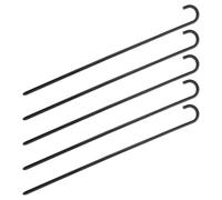 OFFSCH Accessoires de Costume Bâtons Noirs en Plastique Lot de 5 pour Cosplay Faciles à Manipuler Design Élégant et Détails Réalistes et Jeux D'imitation