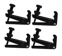 OFFSCH Accordeur De Violon Noir Lot De 4 Tendeurs De Cordes Universels Accessoires Pratiques pour Violon Outils De Réglage Fin Fournitures pour Musiciens