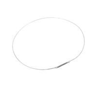 OFFSCH Anneau de Serrage en Acier Inoxydable pour Joint de Porte de Machine à Laver, Ressort de Soufflet Solide Diamètre 34cm, Compatible Divers Modèles
