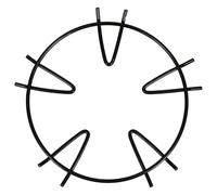 OFFSCH Anneau de Wok Rond en Fer Argenté Antidérapant pour Cuisinière à Gaz, Support Robuste pour Wok et Casseroles, pour Cuisson Extérieure Gazinière