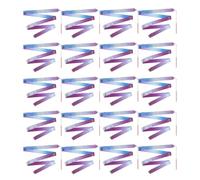 OFFSCH Baguette à Ruban de Gymnastique Tournoyante, Poignée Pivotante | Polyester et Plastique, Usage en Chorégraphie et Spectacles Scolaires, pour Adultes et Éducateurs Spécialisés