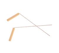OFFSCH Baguettes De Sourcier en Cuivre Lot De 2 Outils Maniables pour Localisation d'eau Et Or pour Passionnés De Divination Et Chasseurs De Fantômes