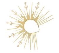 OFFSCH Bandeau Couronné D'étoiles Bandeau Soleil Accessoires De Déesse Soleil Couronne