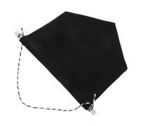 OFFSCH Bannière Murale Toile Vierge Noire S pour Affichage Dépingles Émail Décoration Chambre Garçon Fille Support Collection DIY