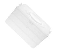 OFFSCH Boîte De Rangement À 3 Niveaux Avec Poignée Conteneur Empilable Pour Réfrigérateur Capacité De 72 Œufs Pour Fêtes Cuisine