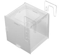 OFFSCH Boîte D'élevage en Acrylique Blanc pour Aquarium Isolation Continue et Visibilité Claire, Adaptée aux Crevettes et Bettas Reproduction et L'élevage des Poissons
