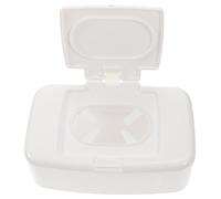 OFFSCH Boîte Distributrice Lingettes Humides Rechargeable avec Couvercle Rangement Hermétique Portable pour Salon et Maison Design Compact et Pratique Matériau