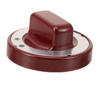 OFFSCH Bouton de Cuisinière à Gaz Diamètre 70 Mm Rouge Remplacement en ABS Résistant à Haute Température, Accessoire Pratique pour Gazinière et Four