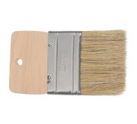 OFFSCH Brosse à Sable Poils de Sanglier avec Manche Brosse Multifonction pour Nettoyage Peinture Murale et Meubles et Résistante pour Enlever Sable