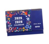 OFFSCH Calendrier de Bureau Anglais Planificateur avec Reliure Spirale Papier Épais Lisse pour Bureau et Maison Calendrier Hebdomadaire pour Organisation et Apprentissage des Langues
