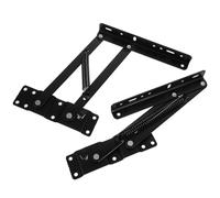 OFFSCH Charnières Pliables Hydrauliques pour Table Basse Mécanisme de Levage Réglable, Ressort Ajustable en Acier Laminé à Froid, Accessoires de Rangement pour Maison