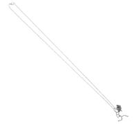 OFFSCH Collier Pendentif Coureur Marathon en Alliage Métal Chaîne Ajustable Bijou Sport Unisexe Présent pour Coureurs et Amateurs de Course à Pied