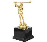 OFFSCH Coupe Trophée de Golf Créative, Figurine Or, 1 Pièce | Abs, Surface Lisse sans Bavure, Style Réaliste Délicat, pour Spectacles de Talents et Plaque DIY