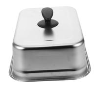 OFFSCH Couvercle Acier Inoxydable pour Plaque De Cuisson De Cuisson Vapeur Cloche De Restaurant pour Cuisine Camping