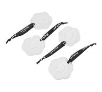OFFSCH Désodorisant Voiture Placard 4pcs Fleurs Suspendues en Plâtre Aromathérapie pour Bureaux et Garde-Robe