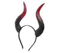 OFFSCH Detachable Bull Horn Headband For Halloween And Day Of The Dead Lightweight Elastic Hair Hoop For Cosplay Festivals And Carnival Accessories