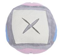 OFFSCH Distributeur de Friandises pour Lapins Balle en Tissu Lisse Interactif Stimulant Le Comportement de Recherche Adapté Intérieur et Cages