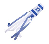 OFFSCH Drapeau Israël Décoratif Extérieur Résistant Anti-décoloration Léger pour Jardin Fête Bureau