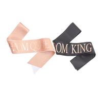 OFFSCH ÉCharpes Prom King Et Prom Queen Ceintures De Remise des DiplôMes en Tissu 63.00X3.74In pour FêTe Cosplay Et CéRéMonie avec Artisanat Soigné Et Ajustement Personnalisé