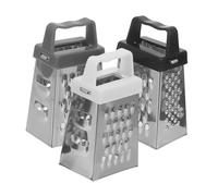 OFFSCH Ensemble De Râpes En Acier Inoxydable 3 Pièces Mini Râpe À Fromage Trancheuse À Légumes Fournitures De Cuisine Facile À Utiliser Et À