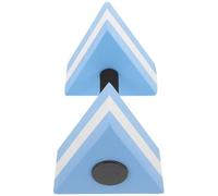OFFSCH Ensemble D'haltères à Eau pour Entraînement Complet du Corps Design Ergonomique Bleu en Eva et Exercices à Faible Impact pour L'aquagym en Vacances ou Océan