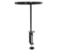 OFFSCH Étagère à Plantes d'Intérieur en Fer Réglable Noir Grand Format Plateau à Pince Support Robuste pour Succulentes et Herbes Aromatiques pour Rebords de Fenêtre et Jardinage