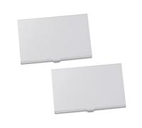 OFFSCH Étui À Cartes De Visite Tendance en Aluminium Support en Métal Organiseur De Cartes De Crédit pour Porte-Documents Et À Main