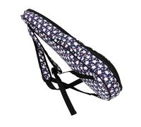 OFFSCH Étui élégant pour ukulélé Robuste et fiable Double Fermeture éclair Rangement Compact pour ukulélé Soprano pour Les Voyages et la Pratique