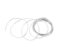 OFFSCH Fil Aluminium Malléable Argent pour Création de Bijoux Sculpture Artisanale et Décoration Maison Fil Flexible pour Artistes et Loisirs Créatifs