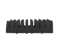 OFFSCH Flexible Mailbox Liner, Drainage Mailbox Tray, Rectangular Silicone, Black, Weatherproof, Stable Mail Support, Mail Protection, Easy Cleaning, for Rural Mailbox and Residential