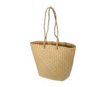 OFFSCH Fourre-Tout De Plage pour Femme À Main Tissé en Algues De Courses Élégant Capacité pour Un Usage Quotidien