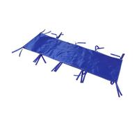 OFFSCH Gouttière de Tente Pliante 3 M X 42 CM, Tissu Imperméable Bleu, Accessoire de Drainage Portable pour Tentes de Camping Instantanées, Caniveau Élargi pour Évacuation Rapide, Usage
