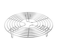 OFFSCH Grille Vapeur Multifonction en Acier Inoxydable 304, Support Rond 20x4 Cm, Panier Vapeur pour Cuisson Légumes, Petits Pains, Raviolis, Ustensile Cuisson Sain et Solide
