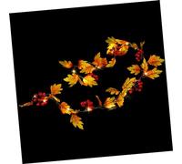 OFFSCH Guirlande Lumineuse Érable Led Décoration Automne Pour Thanksgiving Lumières Mètres Ambiance Chaleureuse Et Accueillante