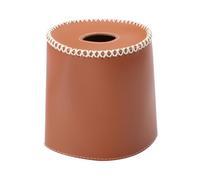 OFFSCH Housse de Protection en Pu pour Cartouche de Gaz Marron, Solide et Résistante, pour Activité de Camping en Extérieur, Protège Efficacement le Réservoir de Gaz