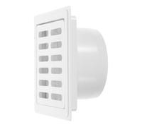 OFFSCH Insert de Drain de Plancher Carré en Pvc Beige Évacuation et Design Simple, pour Buanderies et Cuisines, Diamètre Intérieur 69mm
