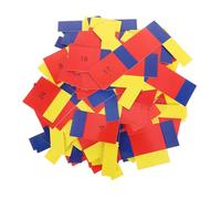 OFFSCH Kit Pédagogique Portable de 54 Feuilles en Papier pour Démonstration de Prisme Rectangulaire Modèles Uniques pour Expériences Physiques des Étudiants
