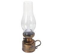 OFFSCH Lampe à Huile décorative électronique avec Design Goutte d'eau Unique, alimentée par 3 Piles LR44, sûre et pour Bureaux et Maisons