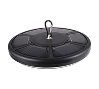 OFFSCH Lampe Solaire pour Poteau de Drapeau LED Éclairage Extérieur Lampe de Jardin et Camping Décoration Nocturne Sécurisée