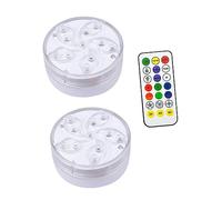 OFFSCH LED Submersible Aquarium Light with Remote Control Changing Underwater LED Diving Lamp for Fish Tanks and Pools Durable and Easy to Use Accessory