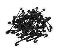 OFFSCH Liens Végétaux pour Vignes Clips Fixes, Lot de 50 Pièces en Plastique Solide, Outils De Jardinage pour Fixation De Plantes en Extérieur Et Serrage