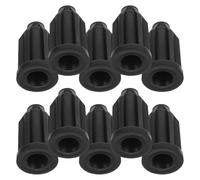 OFFSCH Lot de 10 Inserts de Protection pour Douille de Montage de Roulette 25 Mm, Manchons en PP, Installation Simple, Pour Roulettes de Mobilité et Meubles