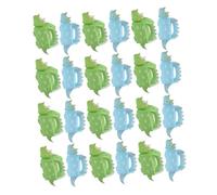 OFFSCH Lot de 100 Boîtes à Bonbons de Dinosaure Plastique Léger Couleurs Assorties Bleu et Vert Boîte de Rangement pour Fête D’Anniversaire Emballage Présent Pratique et Décoratif
