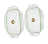 OFFSCH Lot De 2 Couvercles En Plastique Pour Boîte À Glace Récipient En Verre Couvercle Pour Bento Pour Boîte À Lunch En Plastique Pour Bols